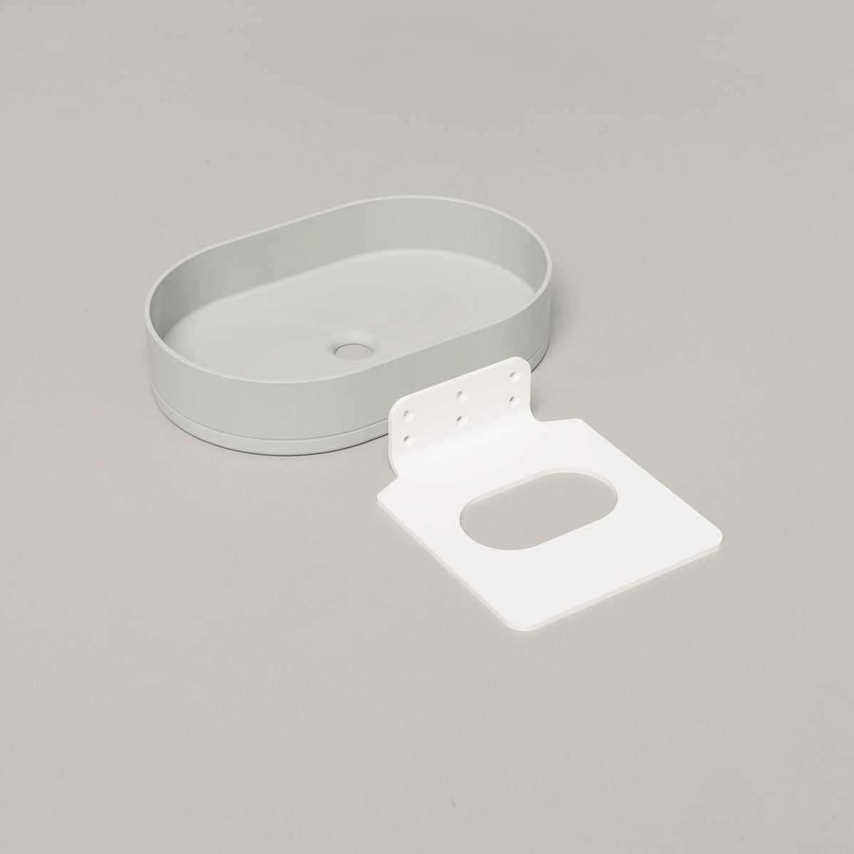 Nood Wall Mount Pill Basin in Cloud