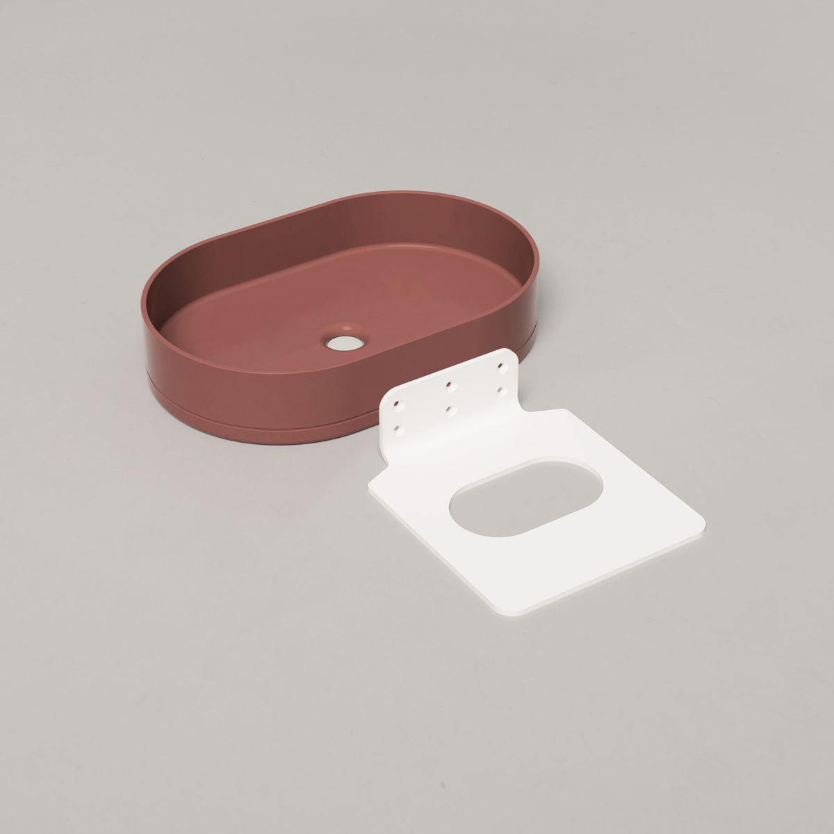 Nood Wall Mount Pill Basin in Musk