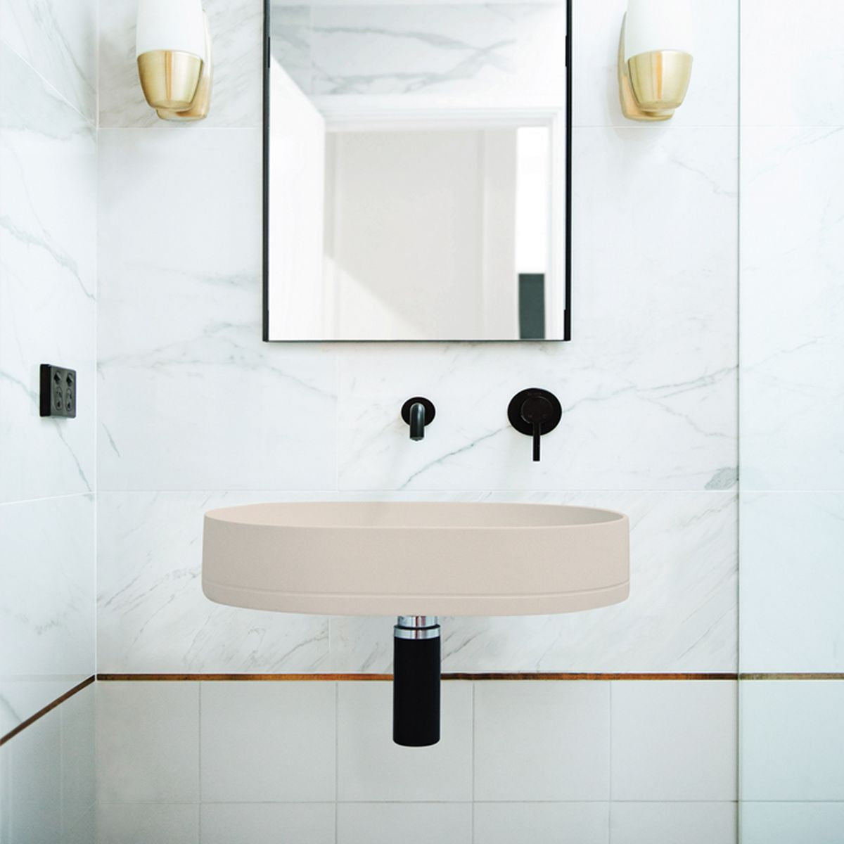 Nood Wall Mount Pill Basin in Nood