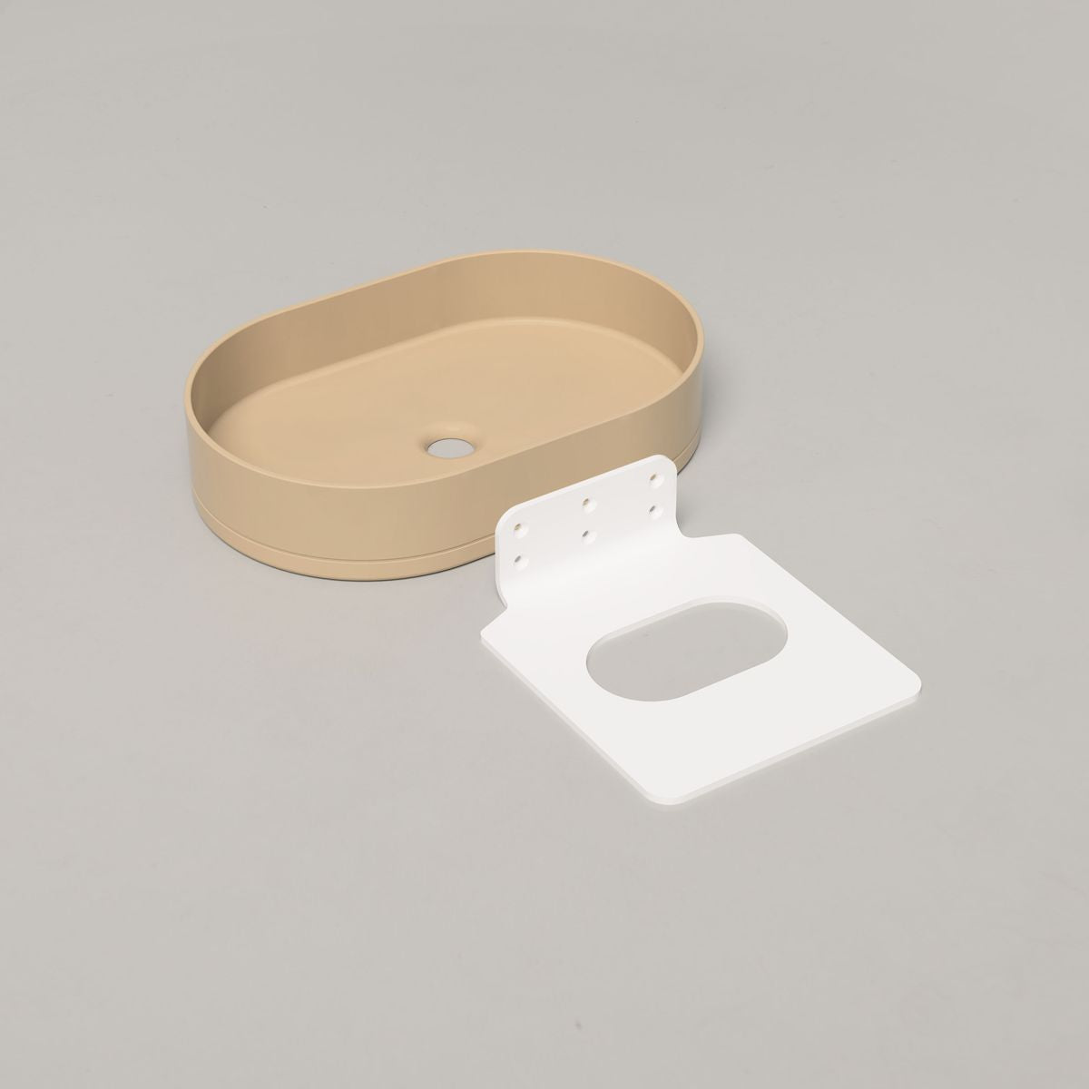 Nood Wall Mount Pill Basin in Sand