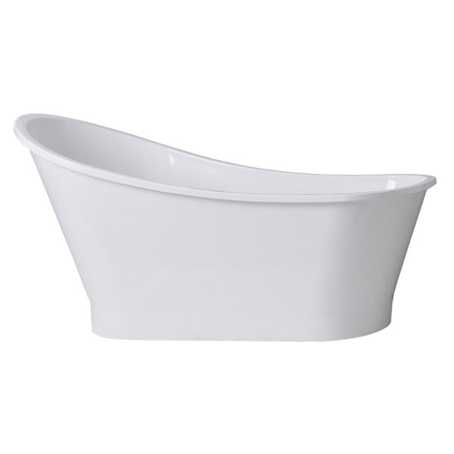 ADP Placido Freestanding Bath, Gloss White