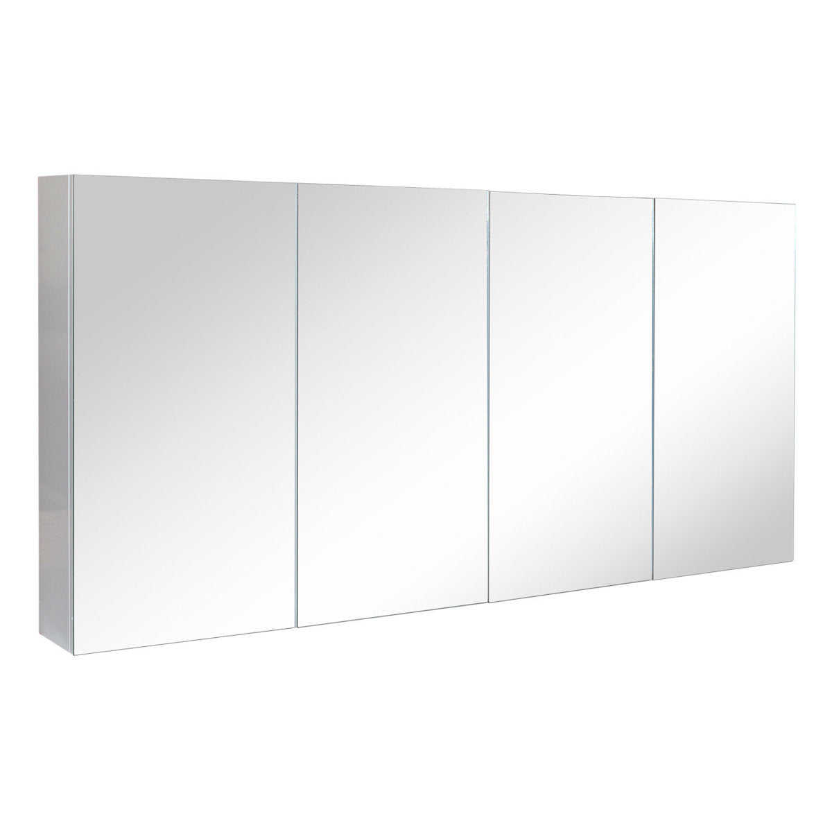 Polar Shaving Cabinet, Gloss White, 1500mm