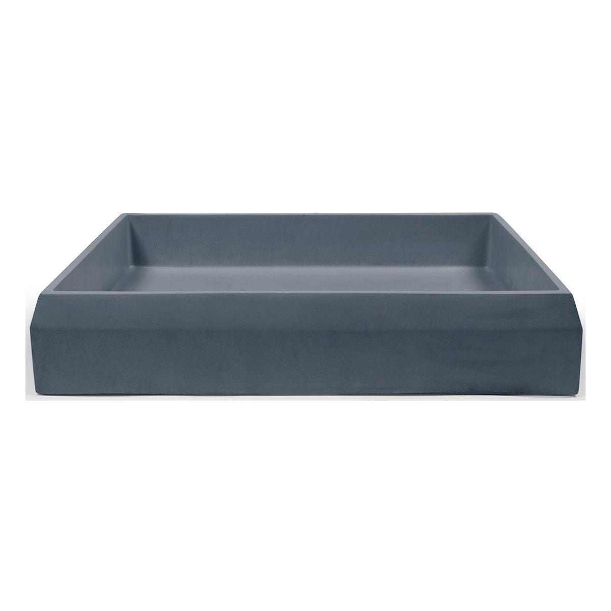 Nood Surface Mount Prism Rectangle Basin in Copan Blue