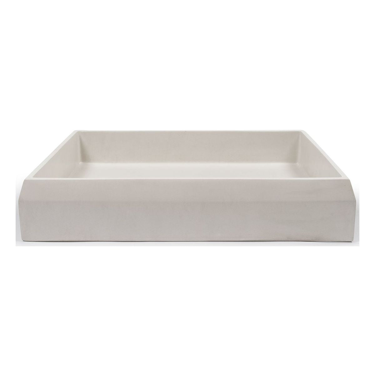 Nood Surface Mount Prism Rectangle Basin in Ivory
