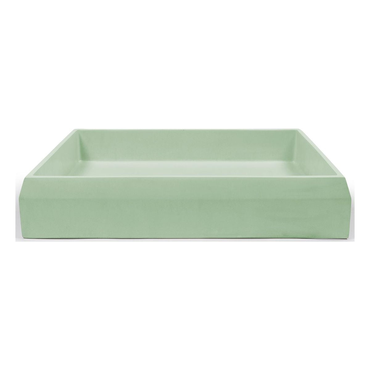 Nood Surface Mount Prism Rectangle Basin in Mint