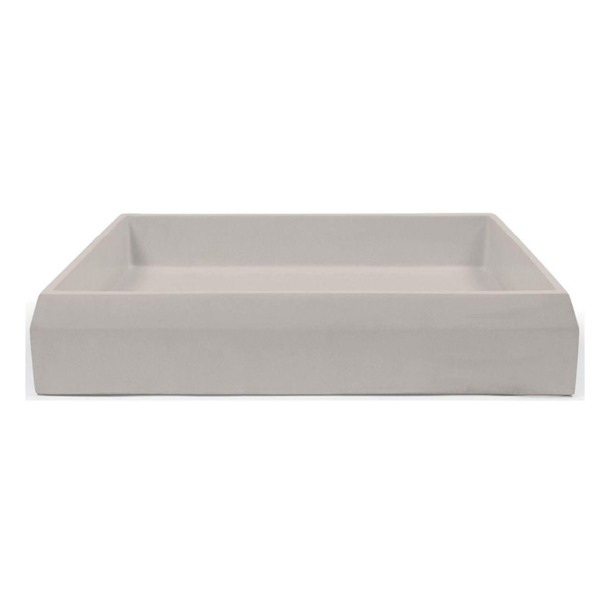 Nood Surface Mount Prism Rectangle Basin in Mushroom