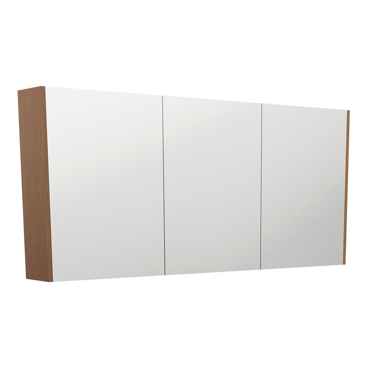 Fienza 1500 Mirror Cabinet with Walnut Side Panels
