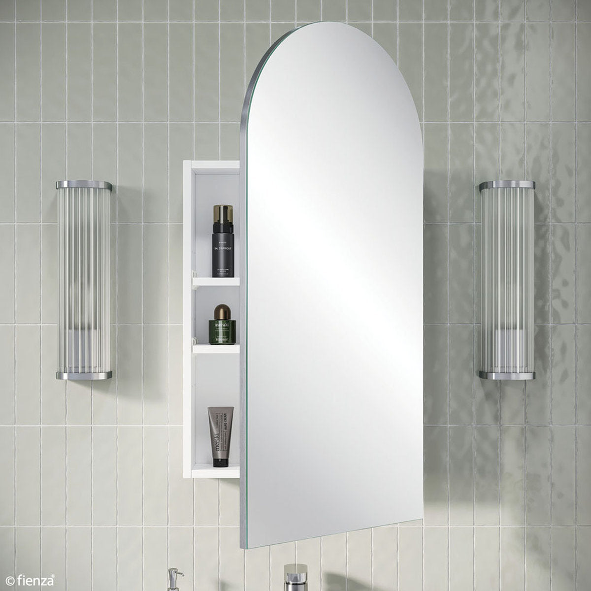 Fienza Arch Mirror Cabinet, 450x900mm