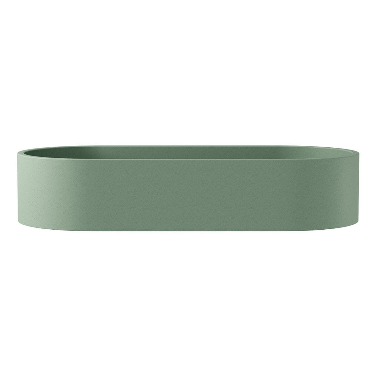 Fienza Jada Pill Concrete Above Counter Basin, Sage