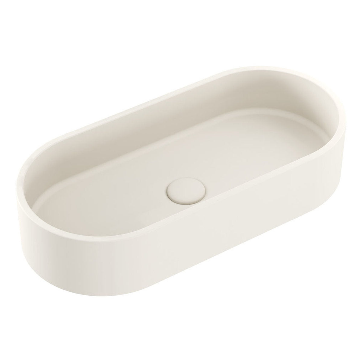 Fienza Jada Pill Concrete Above Counter Basin, Warm White