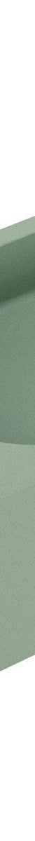 Fienza Blanca Concrete Wall Basin, Sage