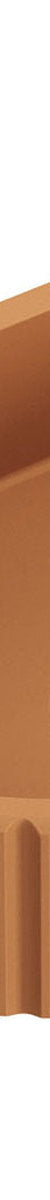 Fienza Valentina Fluted Arch Concrete Wall Basin, Tuscan