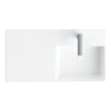 Fienza Petra 800 Right-Hand Wall Basin