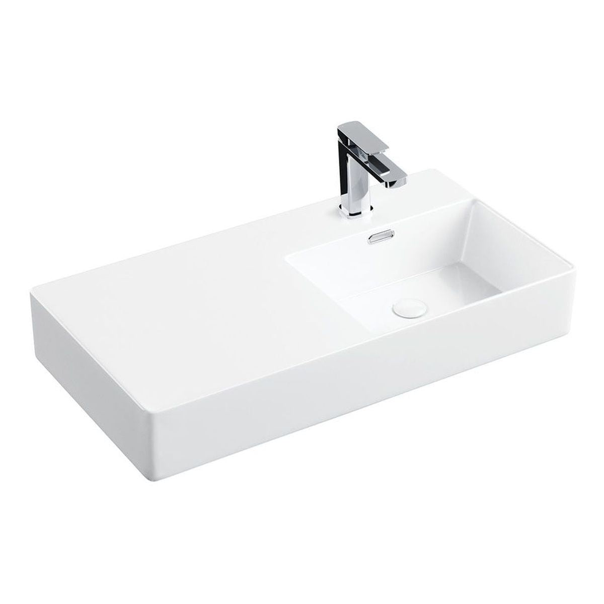 Fienza Petra 800 Right-Hand Wall Basin
