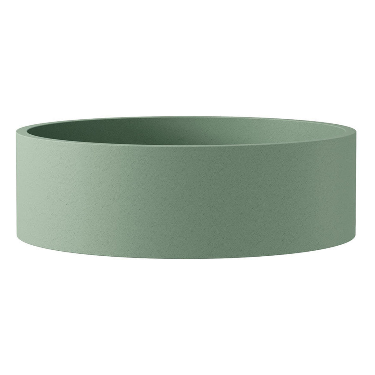 Fienza Jada Round Concrete Above Counter Basin, Sage