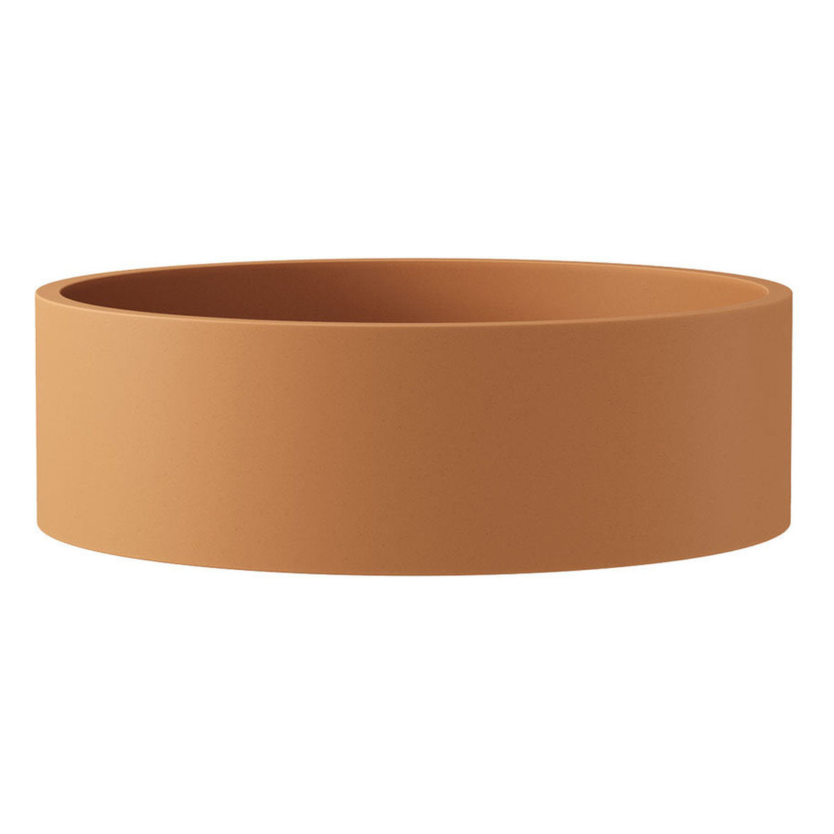 Fienza Jada Round Concrete Above Counter Basin, Tuscan