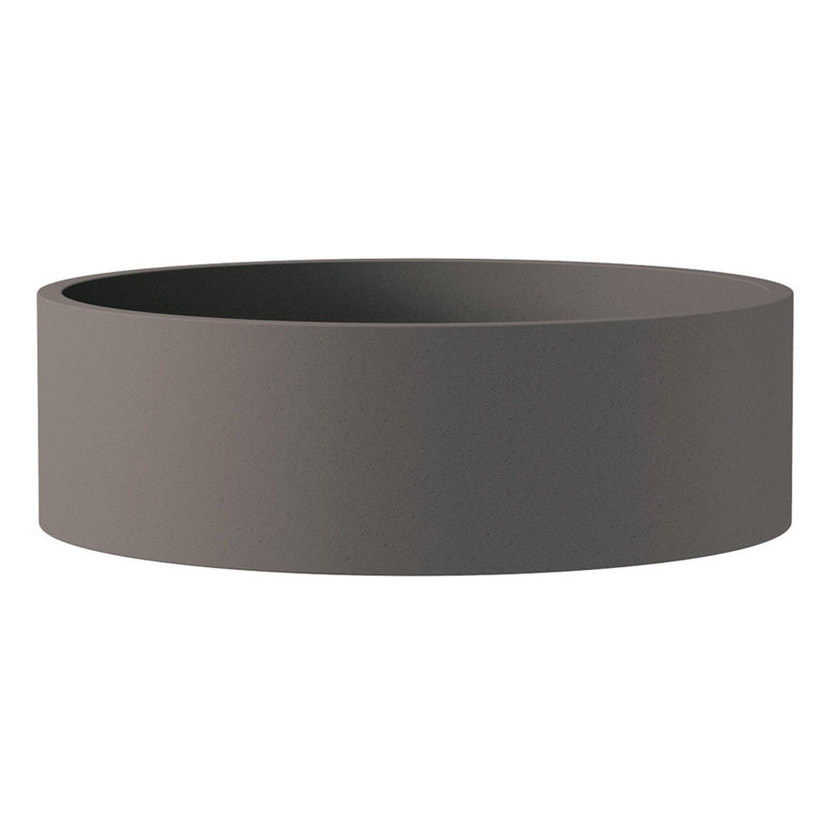 Fienza Jada Round Concrete Above Counter Basin, Warm Grey