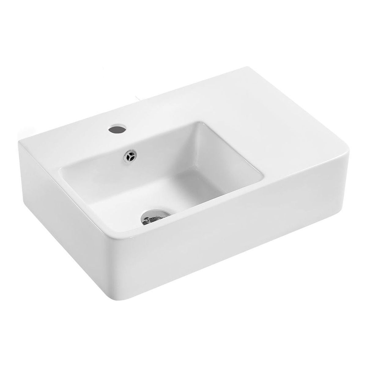 Fienza Delta Care Left-Hand Wall Basin