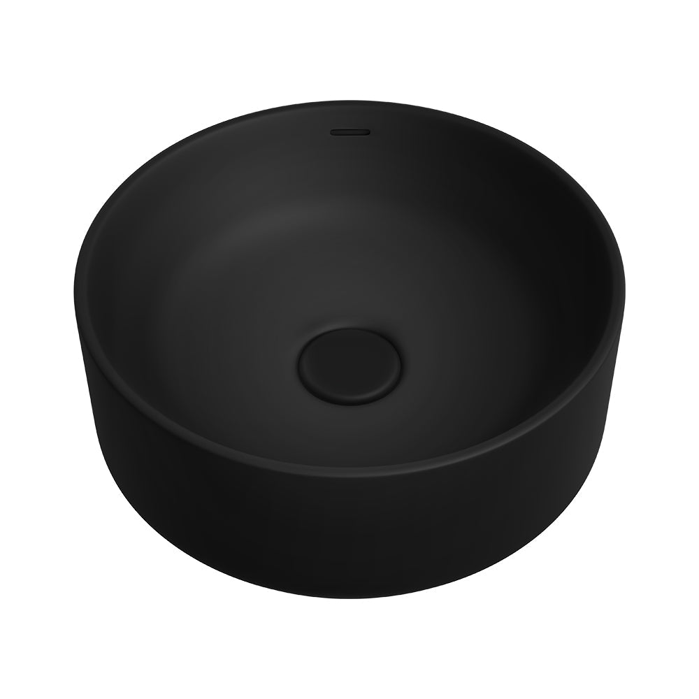 Fienza Reba Luxe Above Counter Basin, Matte Black