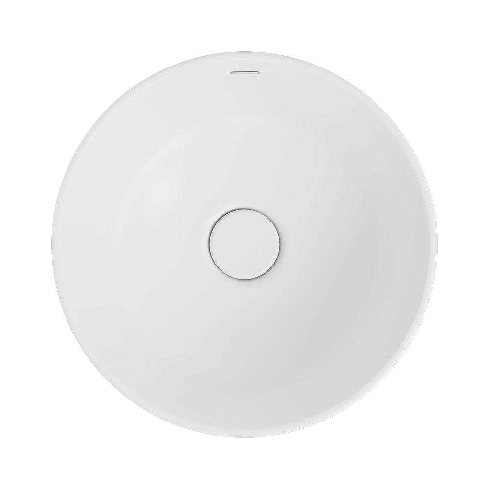 Fienza Reba Luxe Above Counter Basin, Matte White