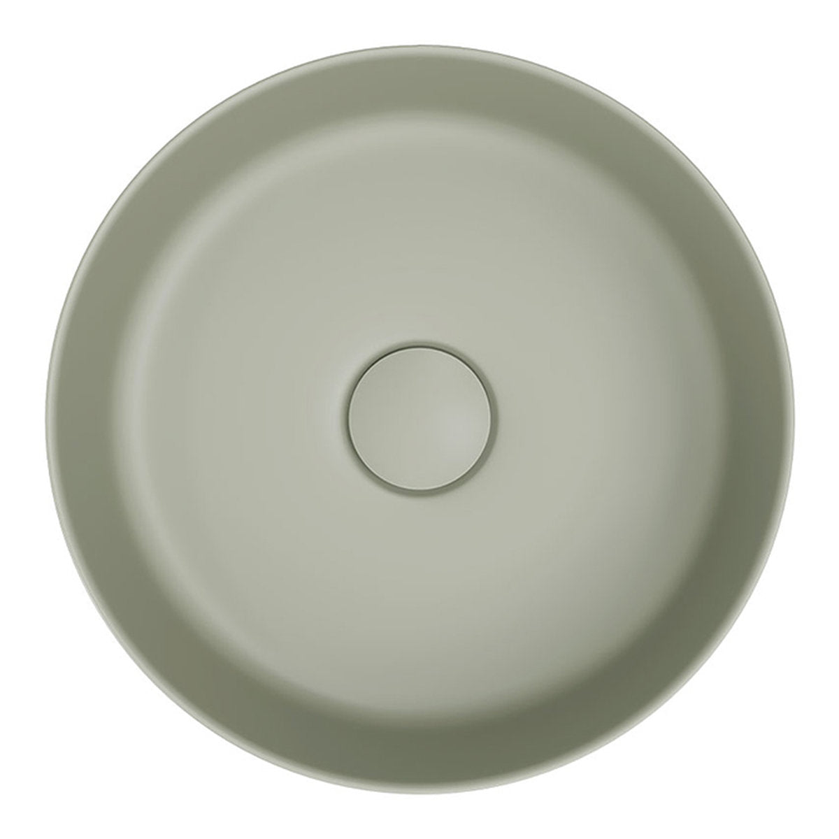 Fienza Reba Mini Above Counter Basin, Matte Olive