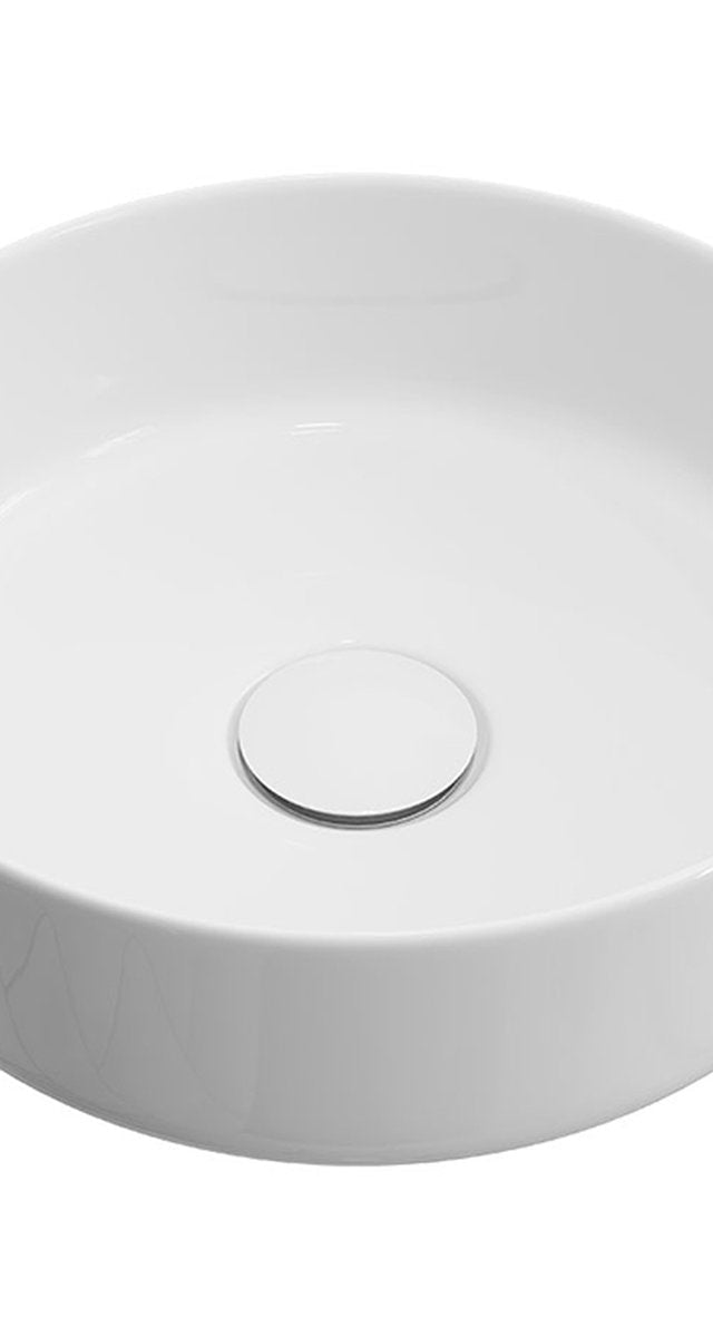 Fienza Reba Mini Above Counter Basin, Gloss White