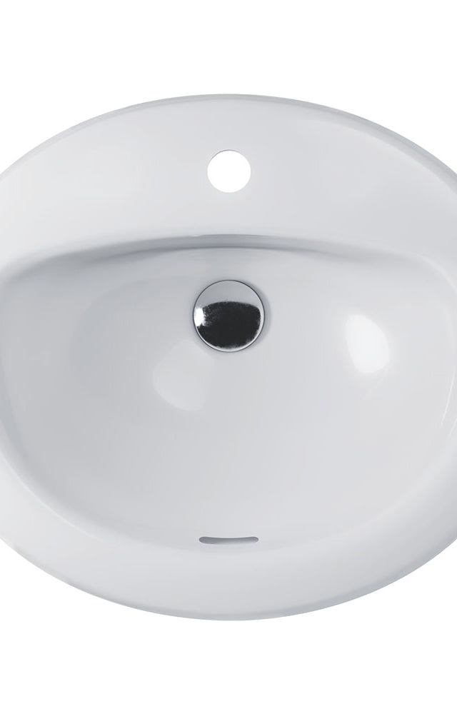 Fienza Stella Fully-Inset Basin, 1 Tap Hole