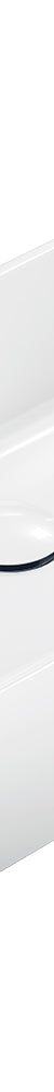 Fienza Petra Ceramic Semi-Recessed Basin, No Tap Hole