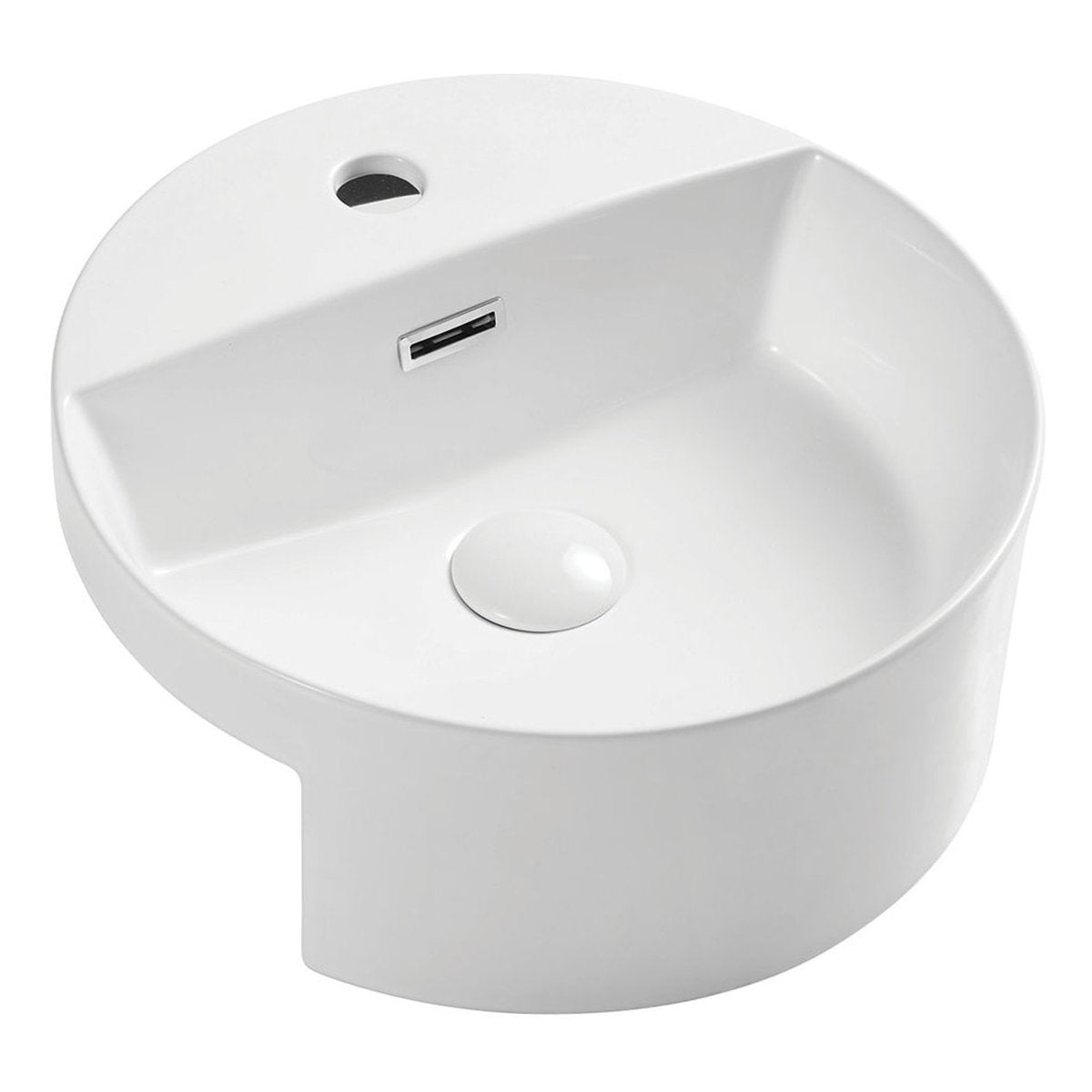 Fienza Reba Semi-Recessed Basin With Tap Hole