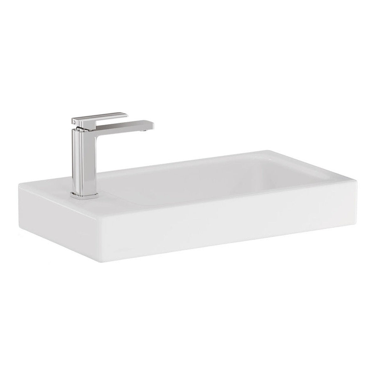 Fienza Denzel Slim Ensuite Depth Ceramic Basin Top