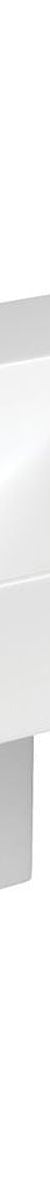 Fienza Tono Care Wall Basin with Integral Shroud, Left Bowl, 1 tap hole