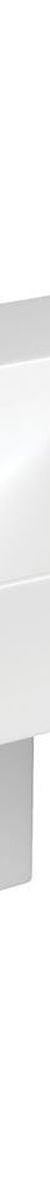 Fienza Tono Care Wall Basin with Integral Shroud, Left Bowl, No tap hole