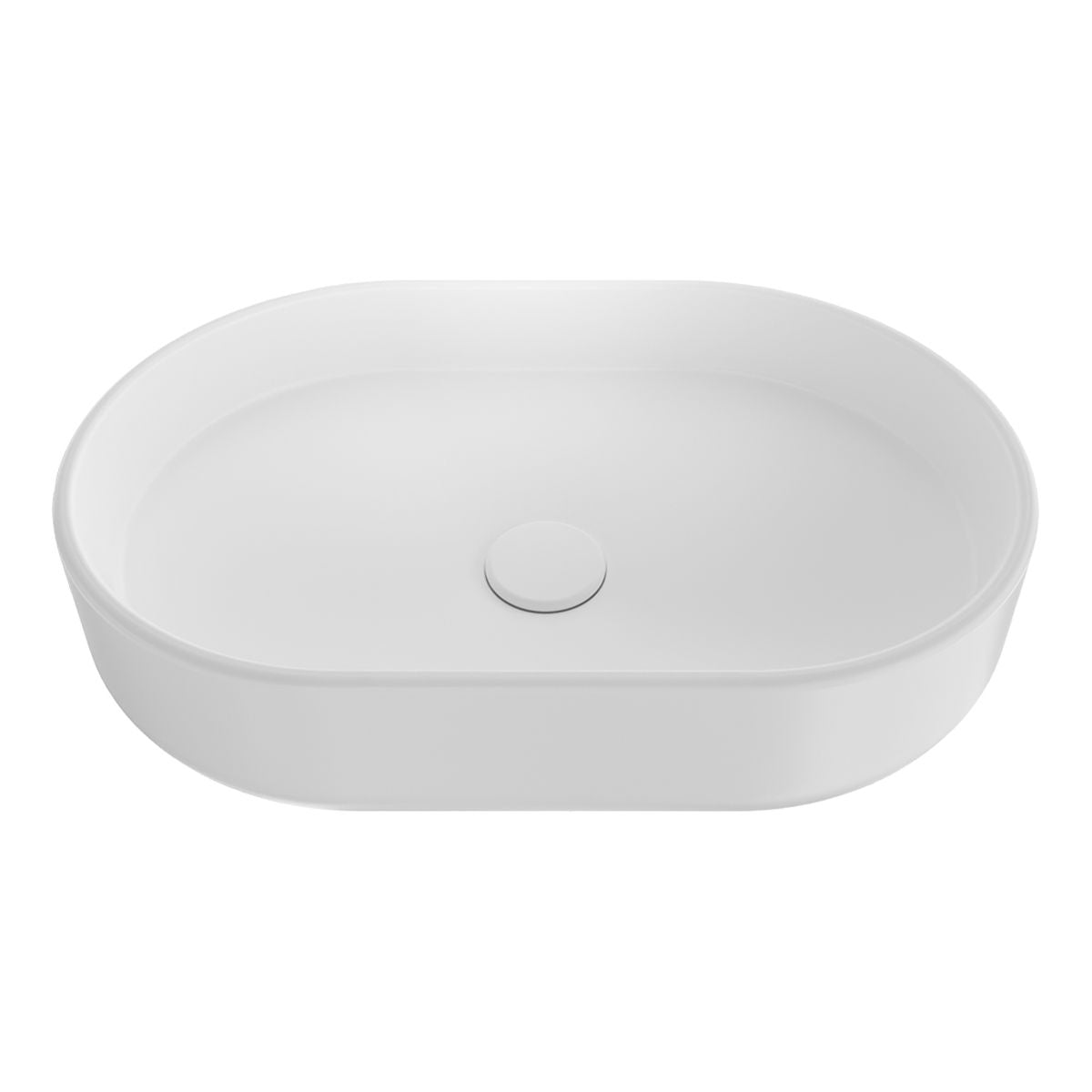 Fienza Eden Pill Above Counter Basin, Matte White