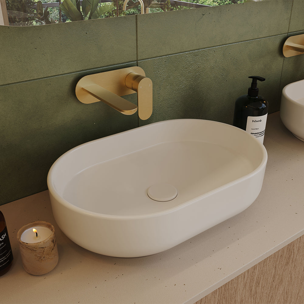 Fienza Eden Pill Above Counter Basin, Gloss White
