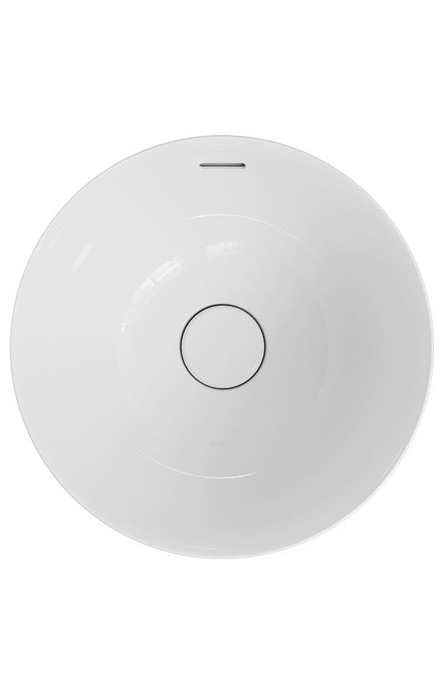 Fienza Aluca Round Semi-Inset Basin, Gloss White