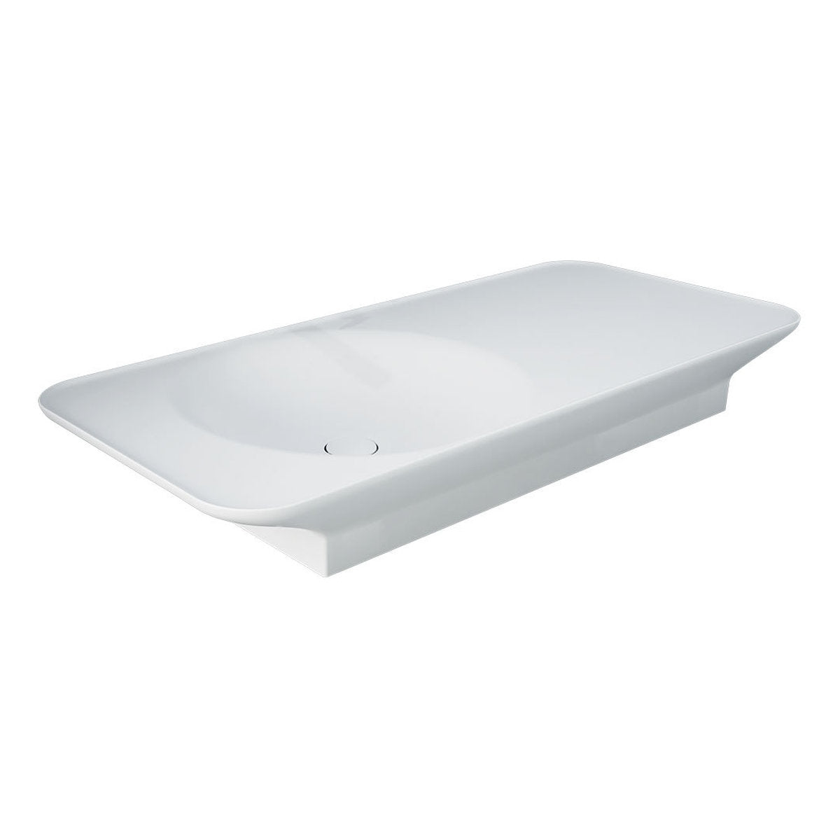 Fienza RAK Valet Left-Hand Wall Hung Basin, Matte White