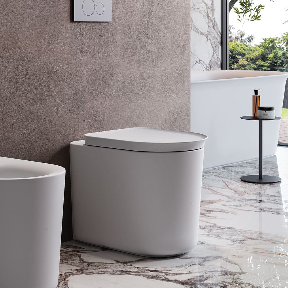 Fienza RAK Valet Wall-Faced Toilet, Matte White