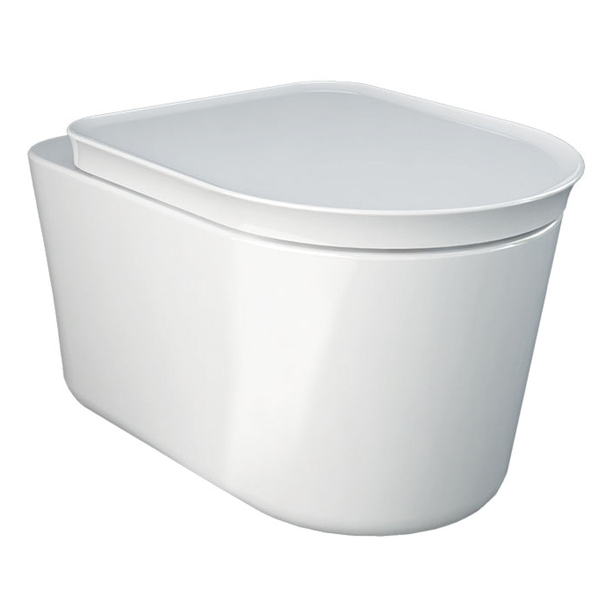Fienza RAK Valet Wall-Hung Toilet, Alpine Gloss White