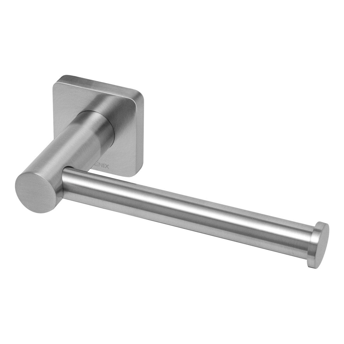 Phoenix Radii Stainless Steel 316 Toilet Roll Holder Square Plate