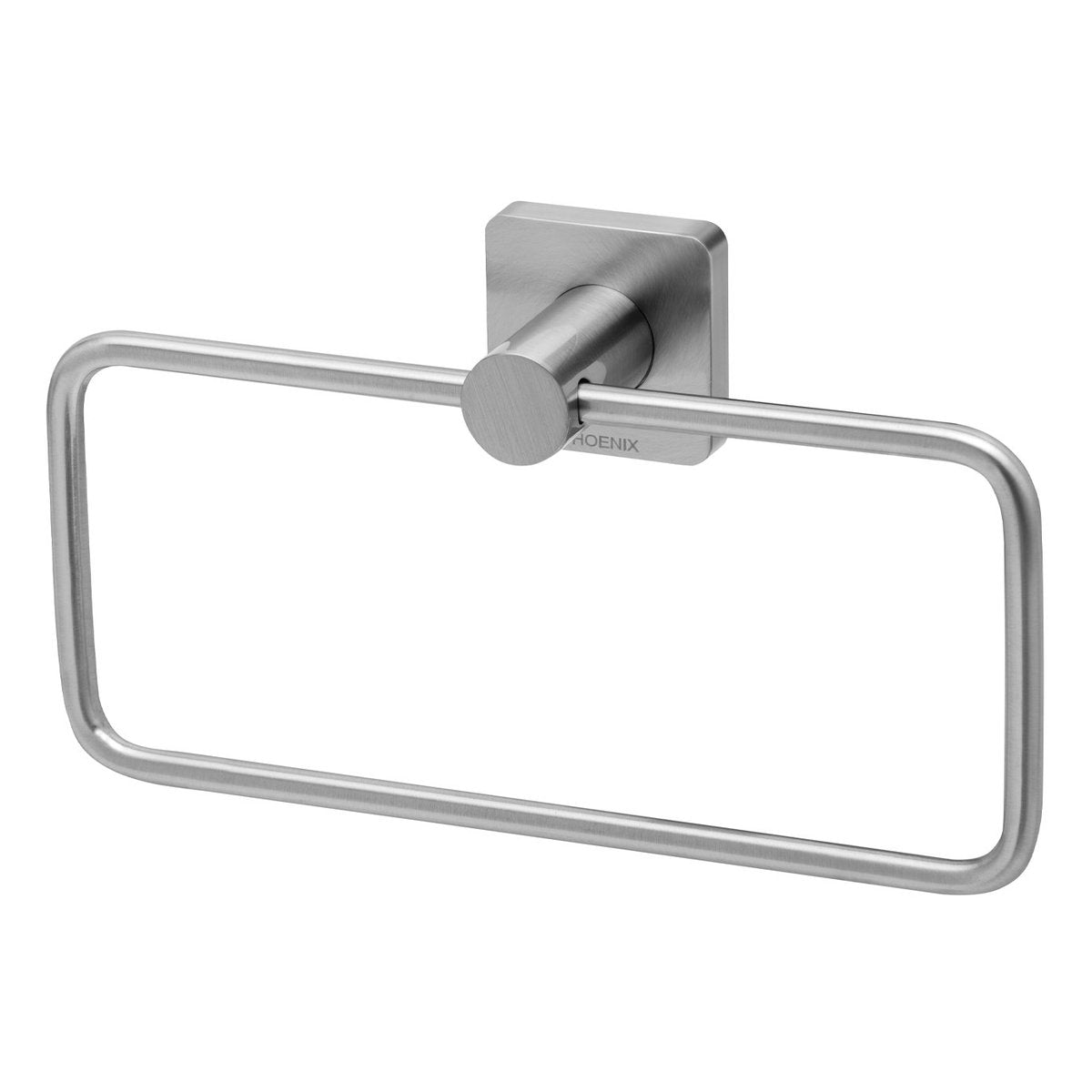 Phoenix Radii Stainless Steel 316 Hand Towel Holder Square Plate