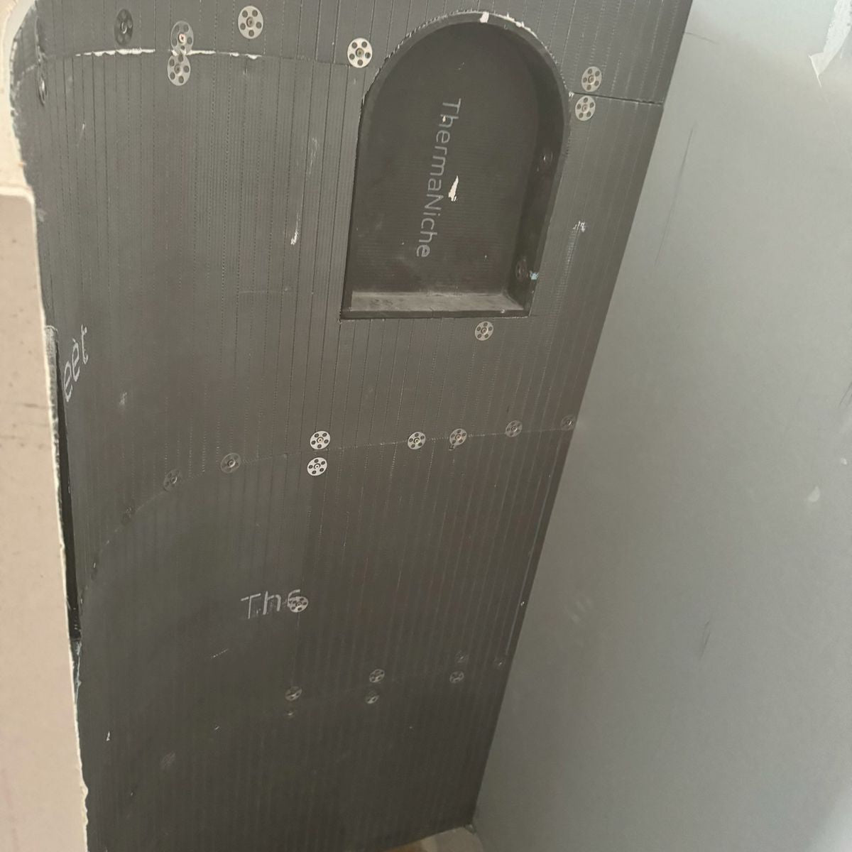 Radiant Thermasheet Curved Tile Backer Board - 1250MM X 600MM X 30MM (Box Of 6)