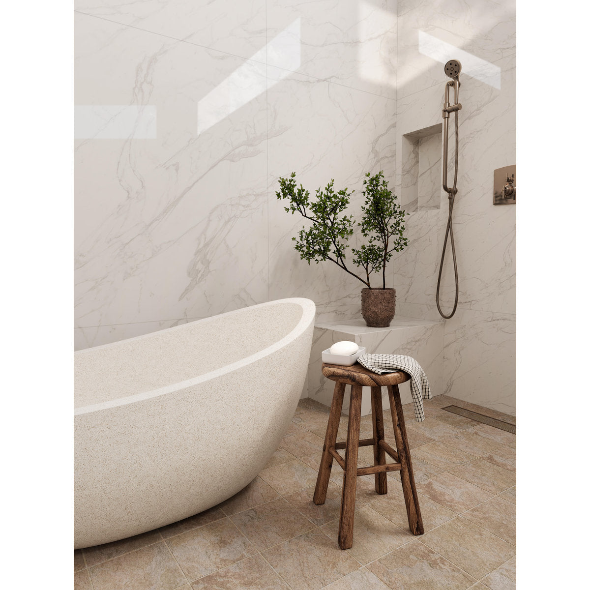 Madu Living Ray Bath, White