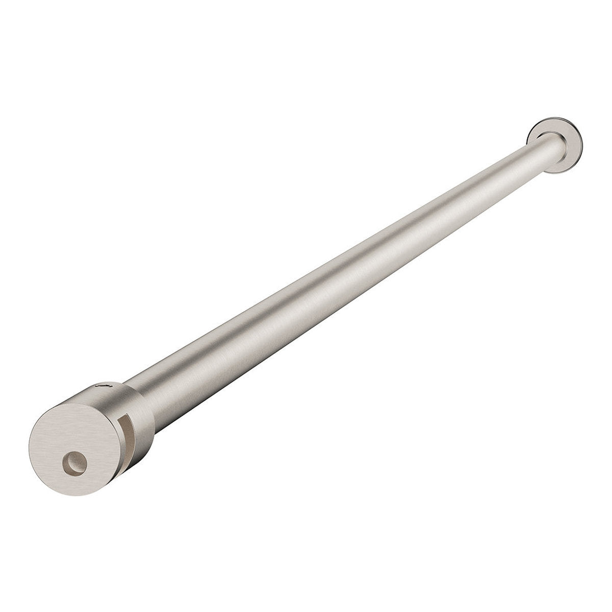 Fienza Support Arm For Fixed Frameless Glass Shower Panel, Brushed Nickel