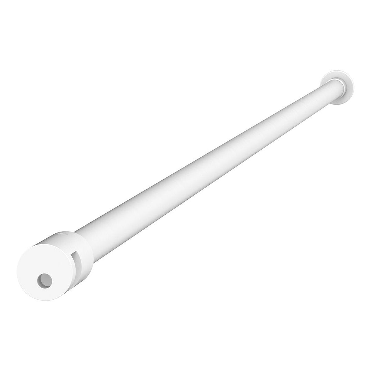 Fienza Support Arm For Fixed Frameless Glass Shower Panel, Matte White