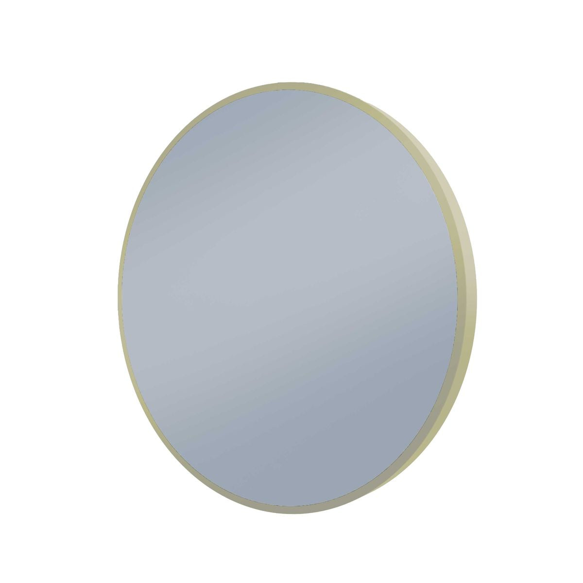 S-Series 800 Bespoke LED Mirror - Baltic Brass, 805 x 805mm