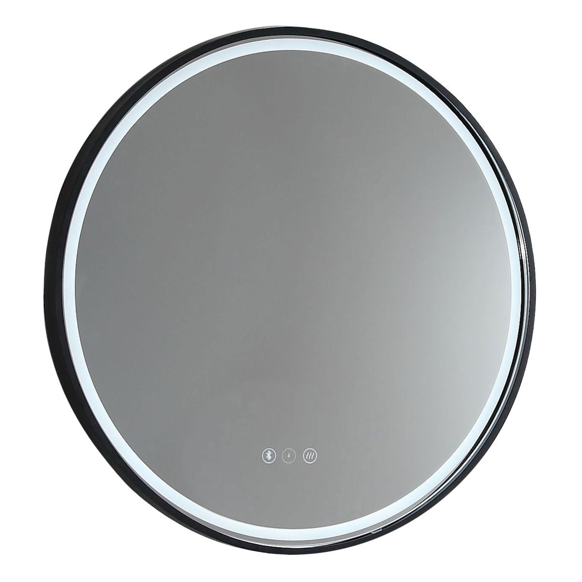Sphere 600 LED Mirror with Bluetooth Speakers, Dimester and Portable Magnifier - Manhattan Black
