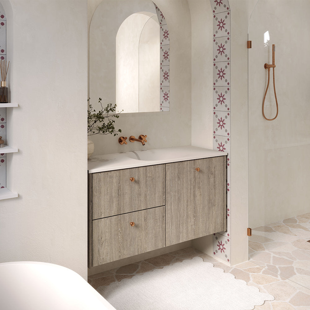 Satori Moulded Basin Top 1200, Vanilla