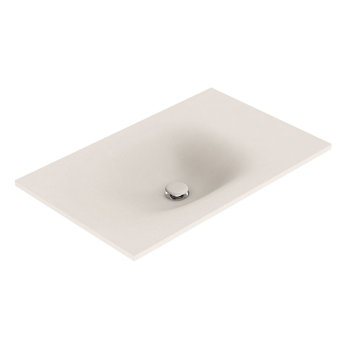 Satori Moulded Basin Top 750, Vanilla