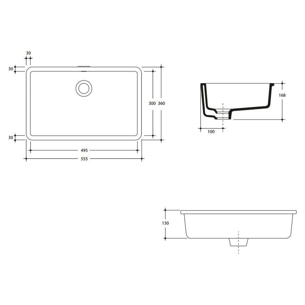 Studio Bagno Pop Undercounter Basin
