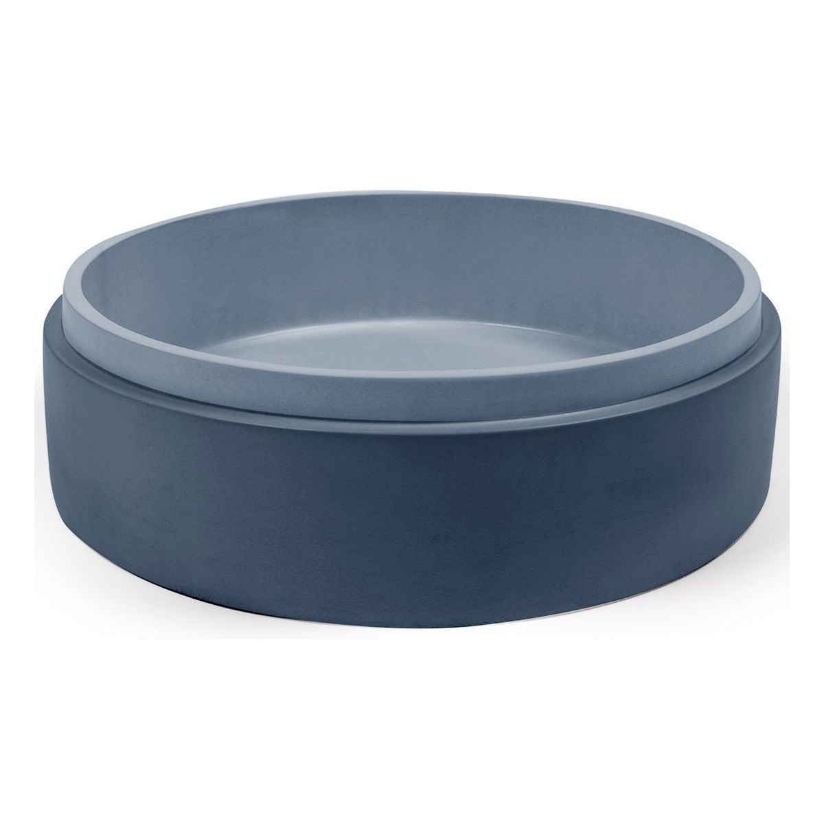 Nood Surface Mount Stepp Circle Basin in Copan Blue